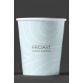 Стакан бумажный одноразовый 250 мл с логотипом FROAST coffee roasters